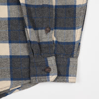 Mollusk One Pocket Shirt - Blue Plaid thumbnail