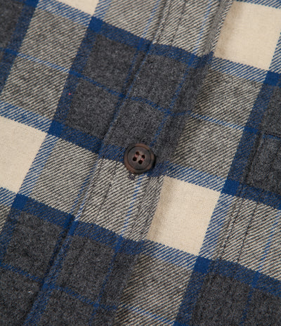 Mollusk One Pocket Shirt - Blue Plaid