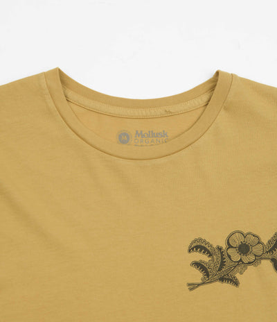 Mollusk Poppies T-Shirt - Mustard