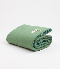 Mollusk Quilted Blanket - Mustard / Moss