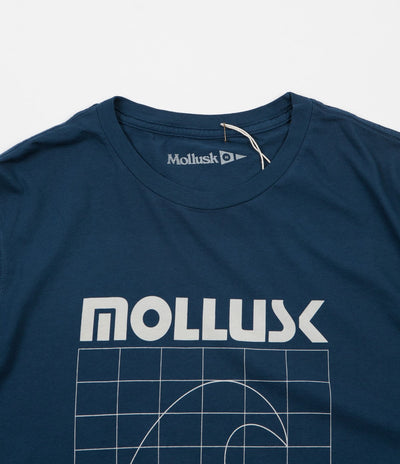 Mollusk Seacraft Long Sleeve T-Shirt - Navy Indigo