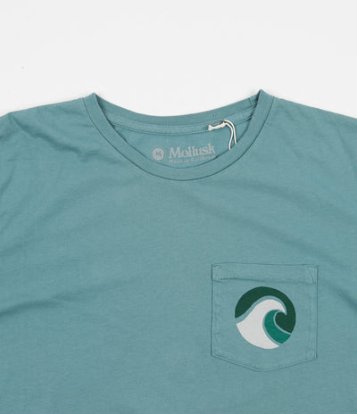 Mollusk Small Wave T-Shirt - Washed Sapphire