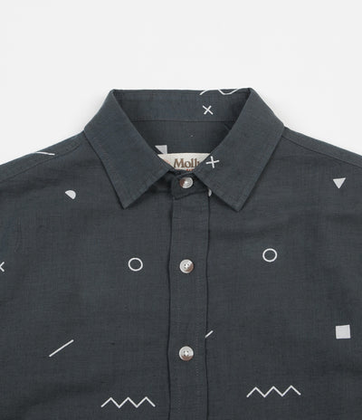 Mollusk Summer Shirt - Blue Geometry