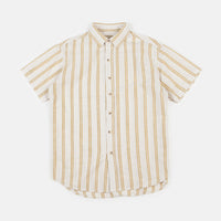 Mollusk Summer Shirt - Yellow Stripe thumbnail