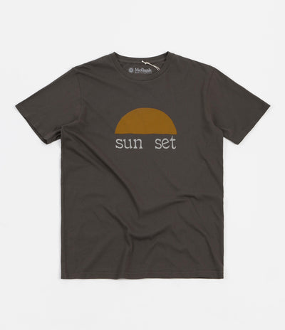 Mollusk Sun Set T-Shirt - Faded Black