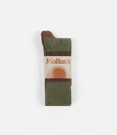 Mollusk Utility Socks - Mash Green