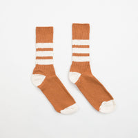 Mollusk Utility Socks - Orange Earth thumbnail