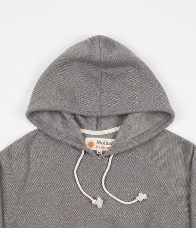 Mollusk Wave Patch Hoodie - Cloud Grey