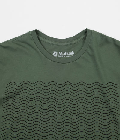 Mollusk Wavy T-Shirt - Wakame