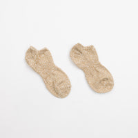 Mollusk Womens Twist Ankle Socks - Ochre thumbnail