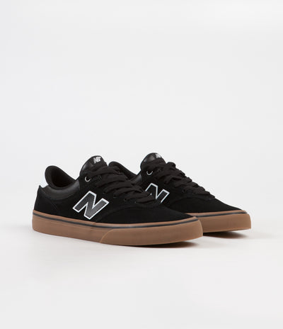 New Balance Numeric 255 Shoes - Black / Gum