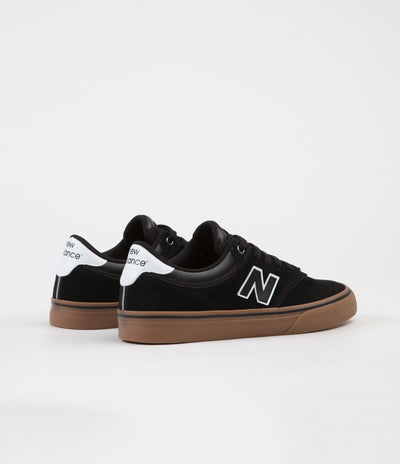 New Balance Numeric 255 Shoes - Black / Gum