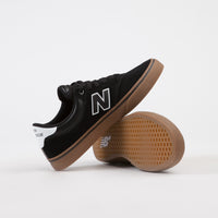 New Balance Numeric 255 Shoes - Black / Gum thumbnail