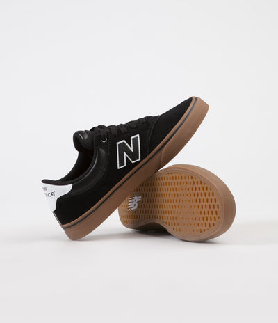 New balance numeric 255 black gum hotsell