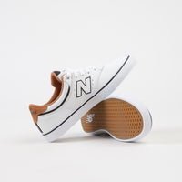 New Balance Numeric 255 Shoes - White / White thumbnail