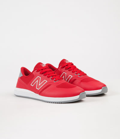 New Balance Numeric 420 Shoes - Red / White