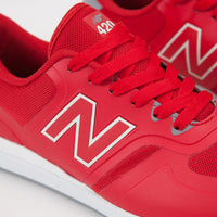 New Balance Numeric 420 Shoes - Red / White thumbnail