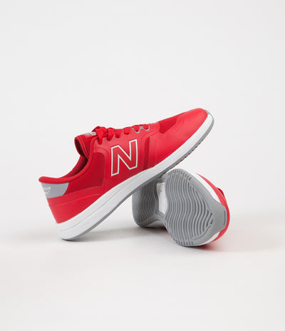 New Balance Numeric 420 Shoes - Red / White