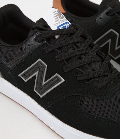 New balance dark grey hot sale all coasts 574 trainers