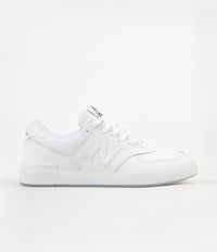 New Balance All Coasts 574 Shoes - White / White