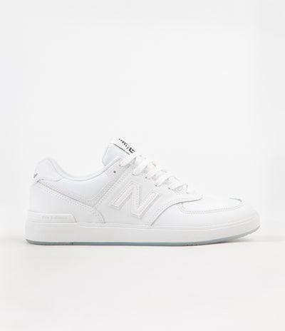 New Balance All Coasts 574 Shoes - White / White