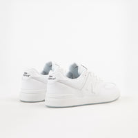 New Balance All Coasts 574 Shoes - White / White thumbnail