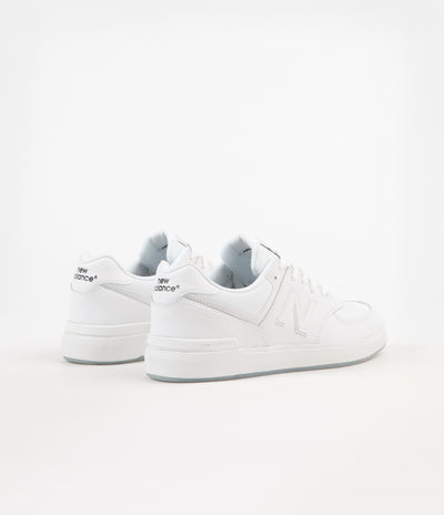 New Balance All Coasts 574 Shoes - White / White