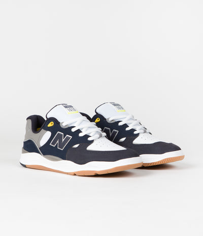 New Balance Numeric 1010 Tiago Lemos Shoes - Navy / Yellow