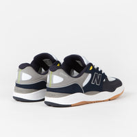 New Balance Numeric 1010 Tiago Lemos Shoes - Navy / Yellow thumbnail