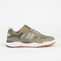 New Balance Numeric 1010 Tiago Lemos Shoes - Olive / White thumbnail