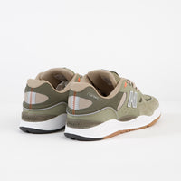 New Balance Numeric 1010 Tiago Lemos Shoes - Olive / White thumbnail