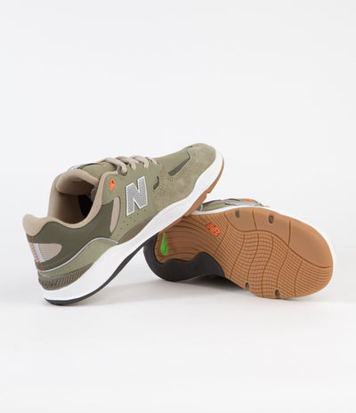 New Balance Numeric 1010 Tiago Lemos Shoes - Olive / White