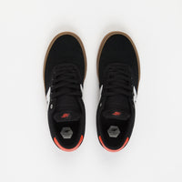 New Balance Numeric 255 Shoes - Black / Gum / Red thumbnail