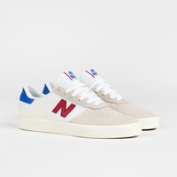 New Balance Numeric 272 Shoes - Sea Salt / Red thumbnail