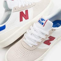 New Balance Numeric 272 Shoes - Sea Salt / Red thumbnail