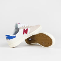 New Balance Numeric 272 Shoes - Sea Salt / Red thumbnail