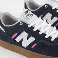 New Balance Numeric 306 Jamie Foy Shoes - Navy / Pink thumbnail