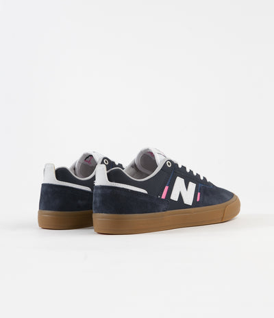 New Balance Numeric 306 Jamie Foy Shoes - Navy / Pink