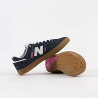 New Balance Numeric 306 Jamie Foy Shoes - Navy / Pink thumbnail