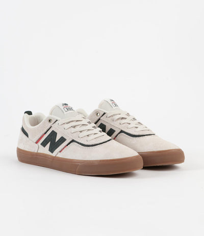 New Balance Numeric 306 Jamie Foy Shoes - White / Green