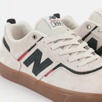 New Balance Numeric 306 Jamie Foy Shoes - White / Green thumbnail