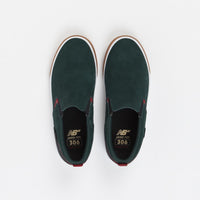 New Balance Numeric 306 Jamie Foy Slip On Shoes - Green / Black thumbnail