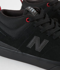 New Balance Numeric 379 Mid Challenger Shoes - Black / Black