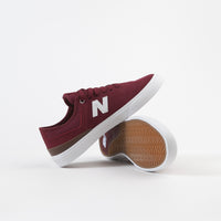 New Balance Numeric 379 Shoes - Burgundy / White thumbnail