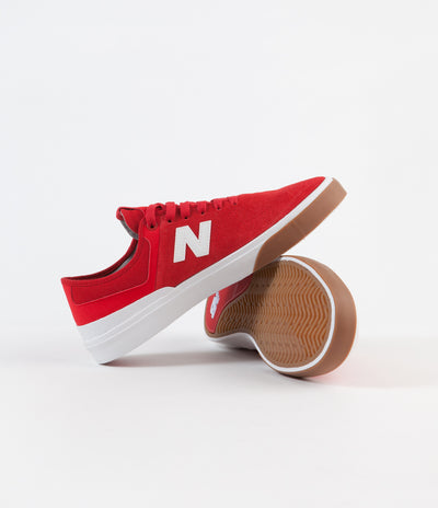 New Balance Numeric 379 Shoes - Red / White