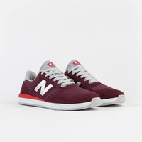 New Balance Numeric 420 Shoes - Burgundy / Red thumbnail