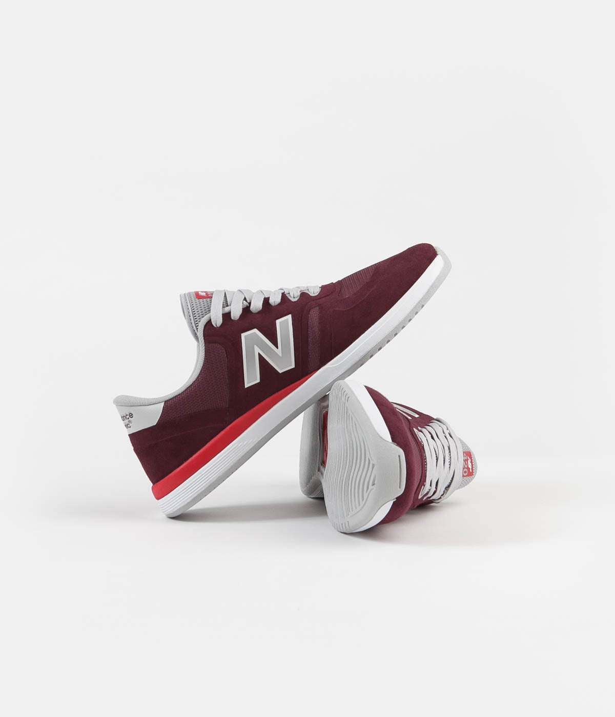 Burgundy and grey outlet new balance 420