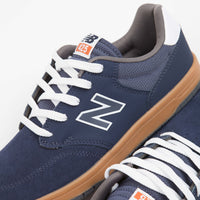 New Balance Numeric 425 Shoes - Navy / Atomic Yellow thumbnail