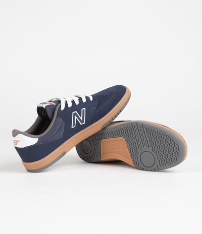 New Balance Numeric 425 Shoes - Navy / Atomic Yellow