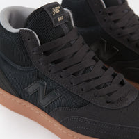 New Balance Numeric 440 Hi Shoes - Grey / Black thumbnail